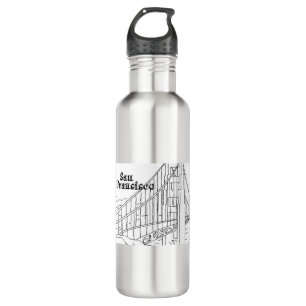 San Francisco's Golden Gate Bridge 710 Ml Water Bottle