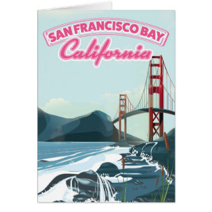 San Fransisco Bay travel poster