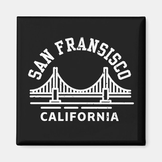 San Fransisco California Magnet (Front)