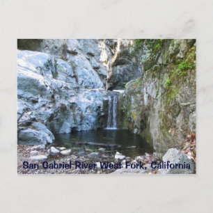 San Gabriel River West Fork Postcard! Postcard
