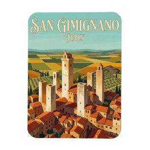 San Gimignano Historic Centre Italy Magnet