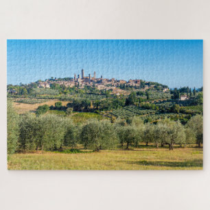 San Gimignano skyline view, Tuscany Jigsaw Puzzle