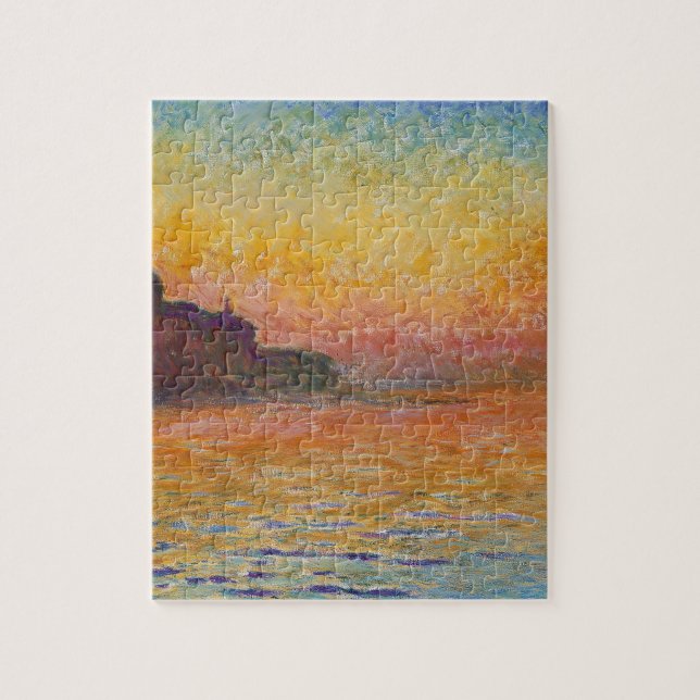 San Giorgio Maggiore at Dusk - Claude Monet Jigsaw Puzzle (Vertical)