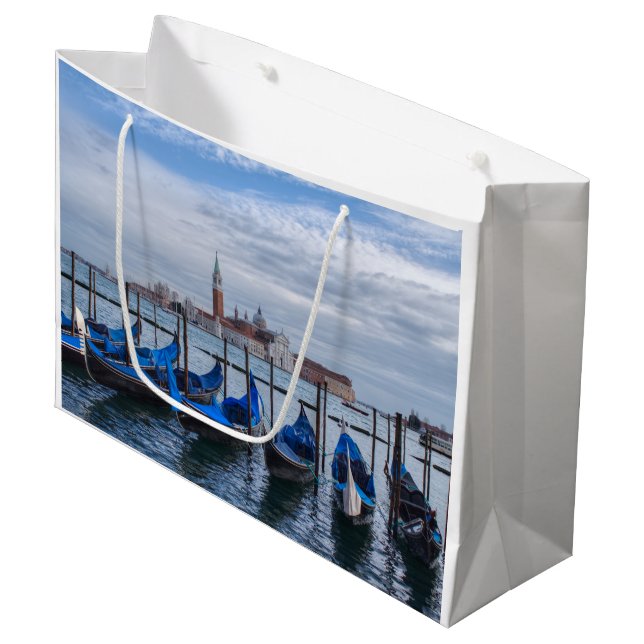 San Giorgio Maggiore Venice Italy Large Gift Bag (Front Angled)