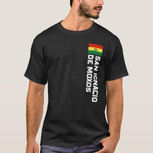 San Ignacio de Moxos Bolivia Flag Country Bolivian T-Shirt