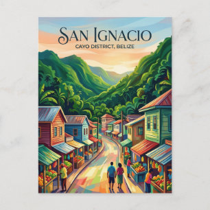 San Ignacio Town Belize Postcard