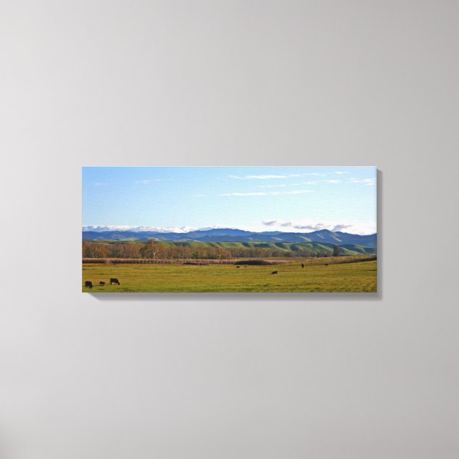 San Joaquin Valley Panorama Canvas Print (Front)