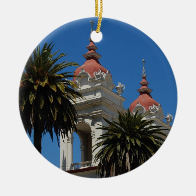San Jose California Christmas Ornament (Front)