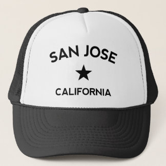 San Jose California Trucker Cap