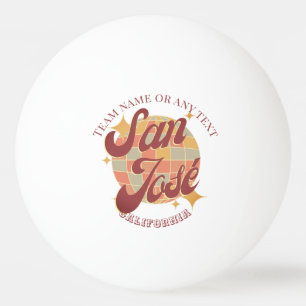 San José City California USA table tennis Ping Pong Ball