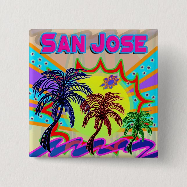 San Jose Eternal Button (Front)