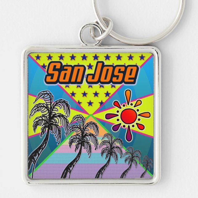 San Jose Freedom Keychain (Front)