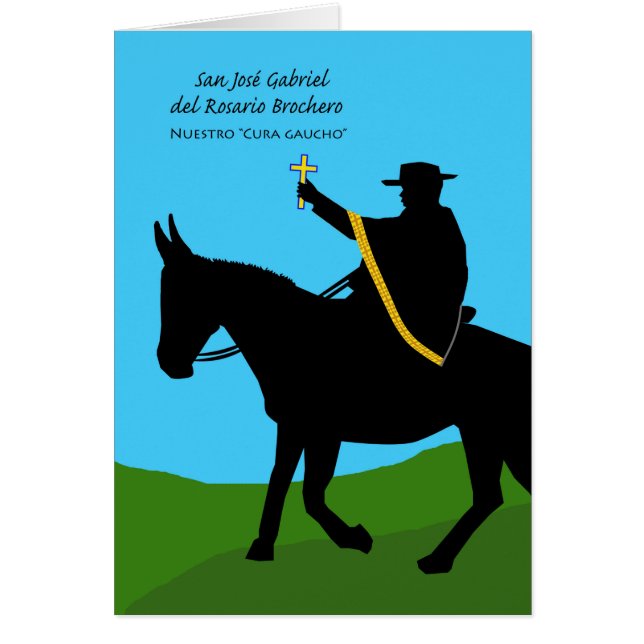 San José Gabriel Brochero, Nuestro Cura Gaucho (Front)