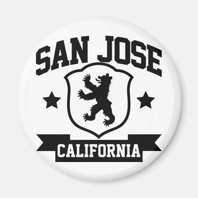 San Jose Heraldry Magnet (Front)