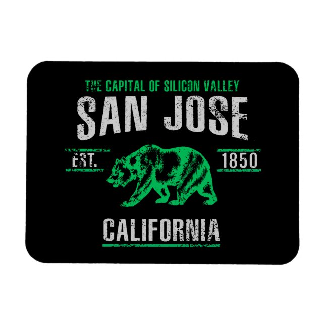 San Jose Magnet (Horizontal)
