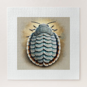 San Jose scale insect 300824IREF224 - Watercolor Jigsaw Puzzle