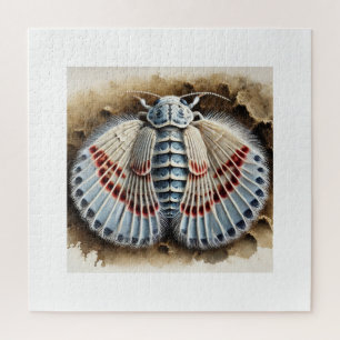 San Jose scale insect 310824IREF251 - Watercolor Jigsaw Puzzle