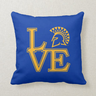 San Jose State Love Cushion