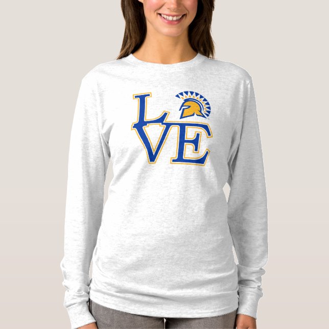 San Jose State Love T-Shirt (Front)