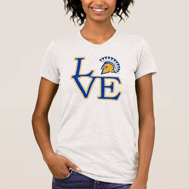 San Jose State Love T-Shirt (Front)
