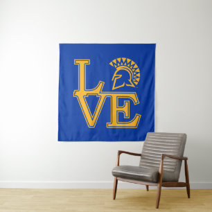 San Jose State Love Tapestry