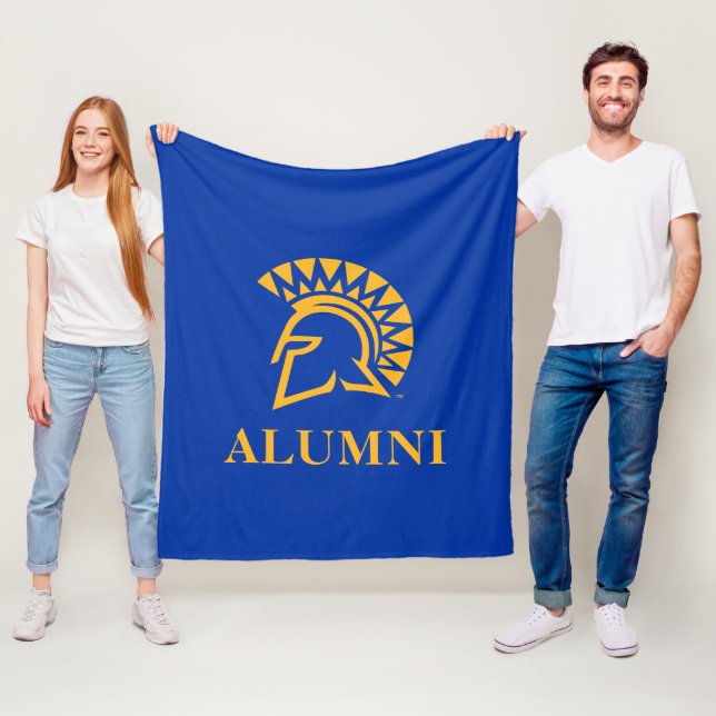 San Jose State Spartans Alumni Fleece Blanket (In Situ)