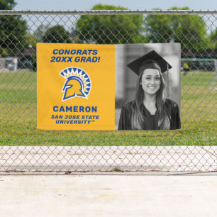 San Jose State Spartans Congrats Grad Banner