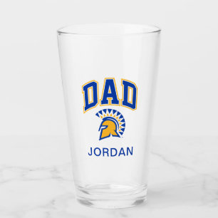 San Jose State Spartans Dad Glass