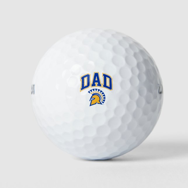 San Jose State Spartans Dad Golf Balls (Front)