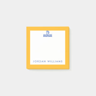 San Jose State Spartans Logo Wordmark Post-it Notes