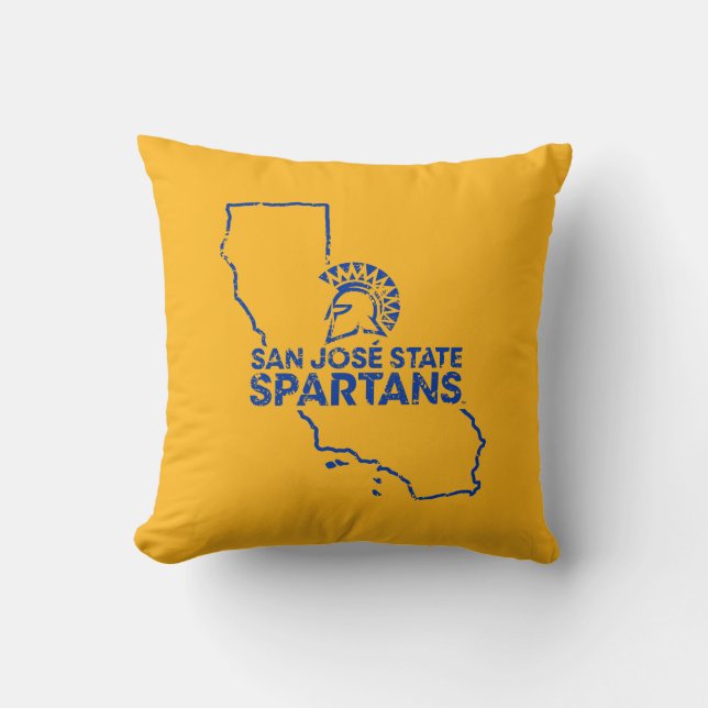 San Jose State Spartans Love Cushion (Front)