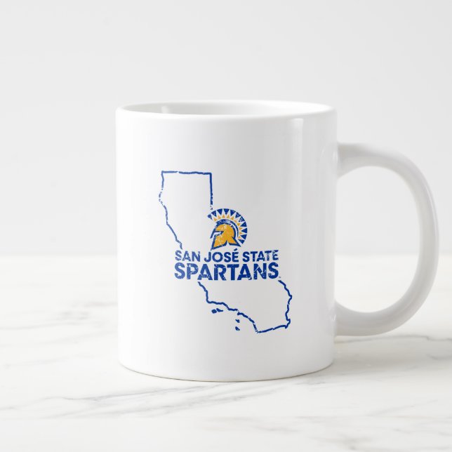 San Jose State Spartans Love Large Coffee Mug (Right)