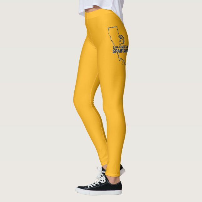 San Jose State Spartans Love Leggings (Left)