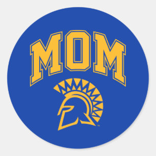 San Jose State Spartans Mum Classic Round Sticker
