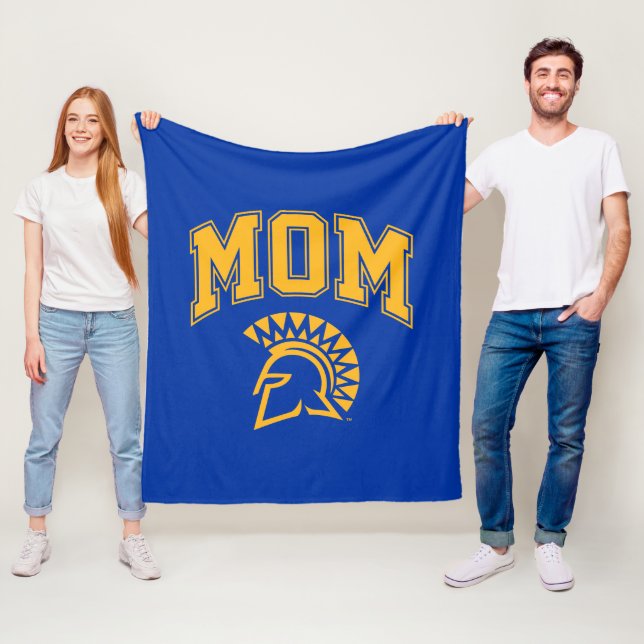 San Jose State Spartans Mum Fleece Blanket (In Situ)