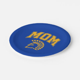 San Jose State Spartans Mum Paper Plate