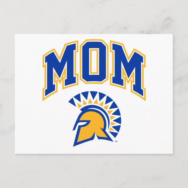 San Jose State Spartans Mum Postcard (Front)