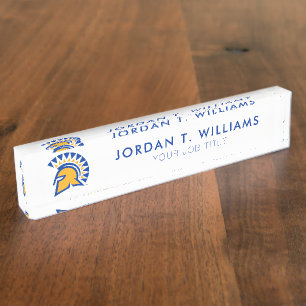 San Jose State Spartans Nameplate