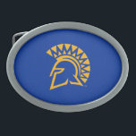 San Jose State Spartans Polka Dot Pattern Belt Buckle<br><div class="desc">Check out these San Jose State University designs! Show off your Spartan pride with these new University products. These make the perfect gifts for the SJSU student, alumni, family, friend or fan in your life. All of these Zazzle products are customisable with your name, class year, or club. Go Spartans!...</div>
