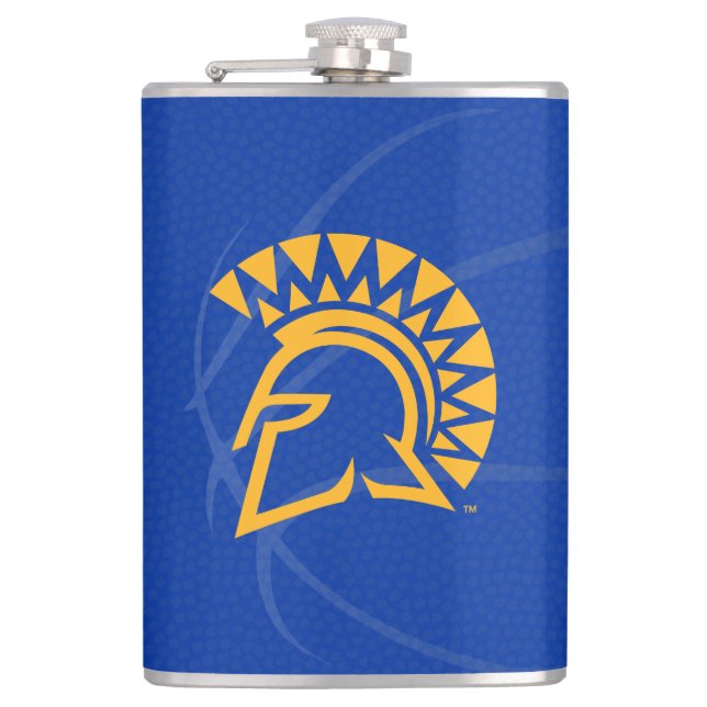 San Jose State Spartans State Basketball Hip Flask (Front)