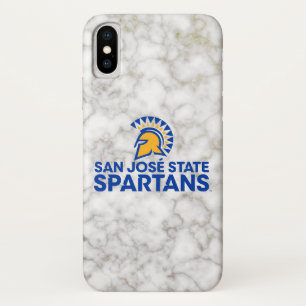 San Jose State Spartans White Marble Case-Mate iPhone Case