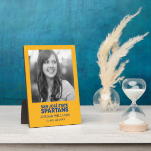 San Jose State Spartans Wordmark Plaque