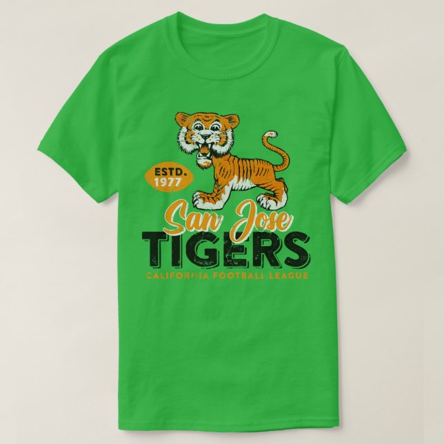 San Jose Tigers T-Shirt (Design Front)