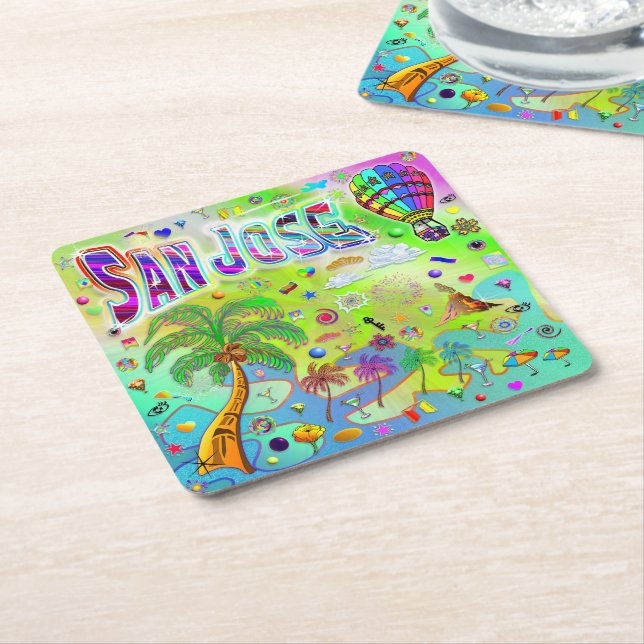 San Jose Timeless Melody Coaster (Angled)