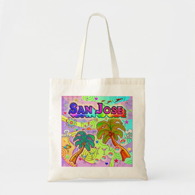 San Jose Vacation Target Tote Bag (Front)