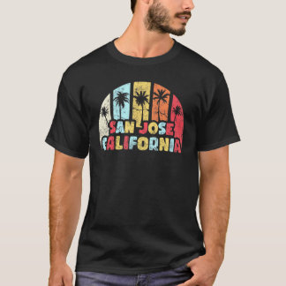 San Jose Vintage California Beach Retro San Jose S T-Shirt