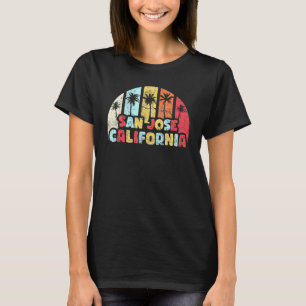 San Jose Vintage California Beach Retro San Jose S T-Shirt