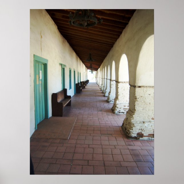 San Juan Bautista Mission Poster (Front)