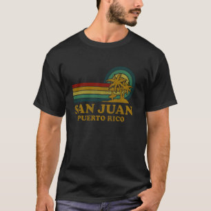 San Juan Beach Puerto Rico Family Summer Vacation  T-Shirt