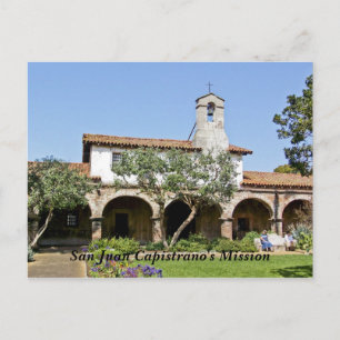 San Juan Capistrano's Mission Postcard